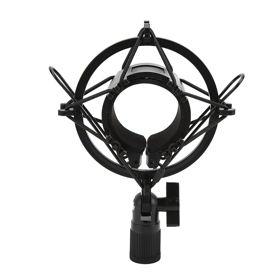 ⭐️人気商品⭐️ショックマウント マイク用 ブラック ショックマウント マイク用 ブラック Shock Mount blackの通販